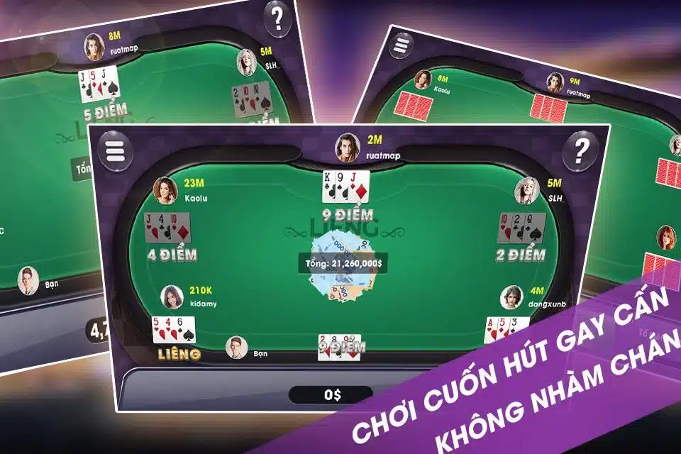 Mẹo chơi game bài Liêng thắng lớn