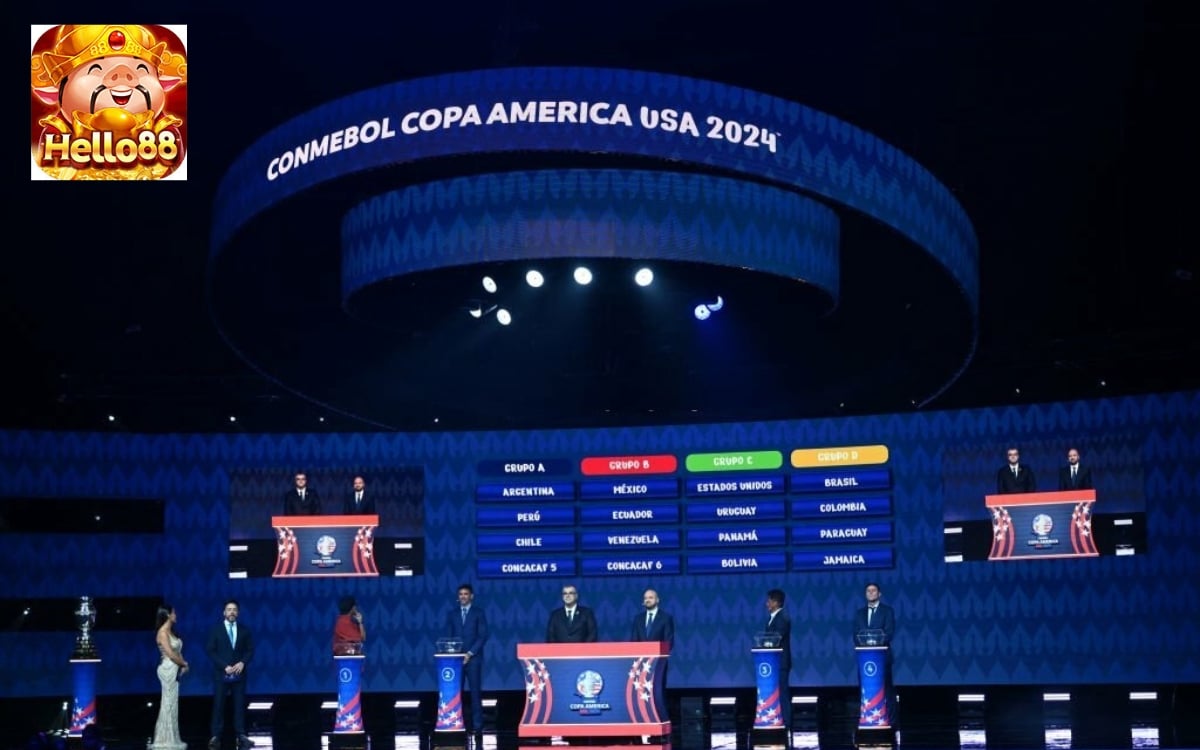 Lịch thi đấu chính thức Copa America 2024